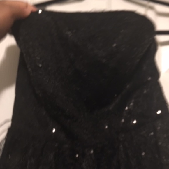 Sparkly Black Cocktail/Homecoming Dress - Picture 3 of 5